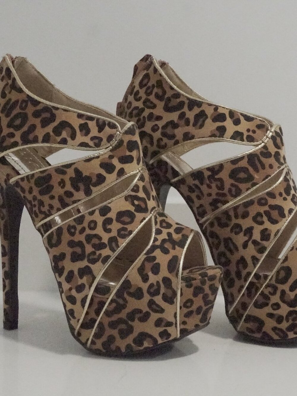cheetah colored heels